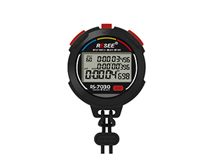 多功能三排显示30道秒表RS-7030测试视频